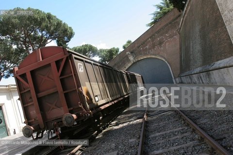 Città del Vaticano,  May 2005.Nella foto: la stazione ferroviaria. ©Riccardo Musacchio & Flavio Ianniello/Rosebud2