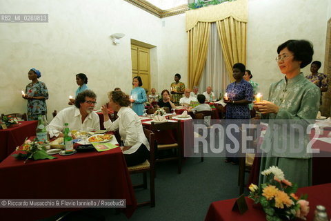 Roma, città del turismo religioso..Nella foto: il ristorante francese Leau Vive.Ph Riccardo Musacchio e Flavio Ianniello.
 ©Riccardo Musacchio & Flavio Ianniello/Rosebud2