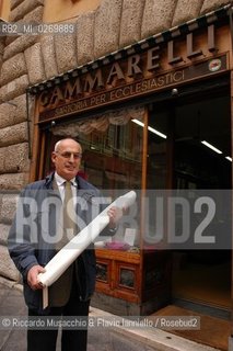 Roma 24-11-2003. Vatican Style, negozi di abbigliamento ed accessori clericali. in foto: la sartoria Gammarelli. ©Riccardo Musacchio & Flavio Ianniello/Rosebud2