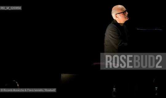 Rome, Auditorium Music Park Feb 13 2013.The italian pianist Ludovico Einaudi in concert..Tour for the new album In a Time Lapse.  ©Riccardo Musacchio & Flavio Ianniello/Rosebud2