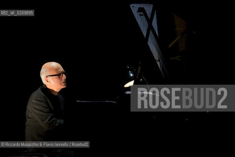 Rome, Auditorium Music Park Feb 13 2013.The italian pianist Ludovico Einaudi in concert..Tour for the new album In a Time Lapse.  ©Riccardo Musacchio & Flavio Ianniello/Rosebud2