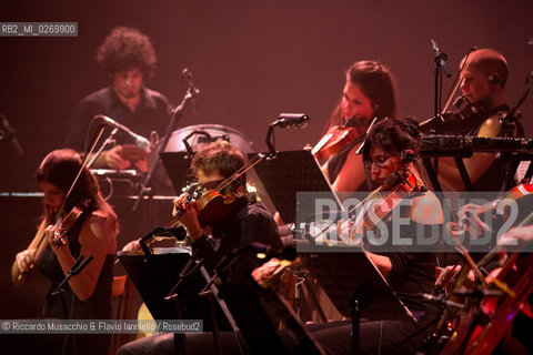 Rome, Auditorium Music Park Feb 13 2013.The italian pianist Ludovico Einaudi in concert..Tour for the new album In a Time Lapse.  ©Riccardo Musacchio & Flavio Ianniello/Rosebud2