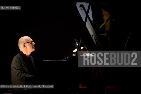 Rome, Auditorium Music Park Feb 13 2013.The italian pianist Ludovico Einaudi in concert..Tour for the new album In a Time Lapse.  ©Riccardo Musacchio & Flavio Ianniello/Rosebud2