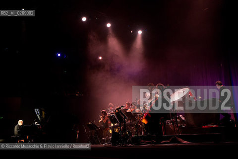 Rome, Auditorium Music Park Feb 13 2013.The italian pianist Ludovico Einaudi in concert..Tour for the new album In a Time Lapse.  ©Riccardo Musacchio & Flavio Ianniello/Rosebud2