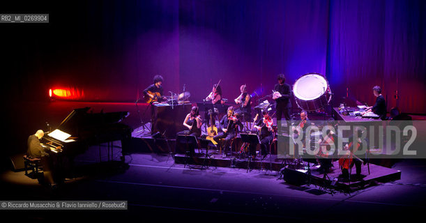 Rome, Auditorium Music Park Feb 13 2013.The italian pianist Ludovico Einaudi in concert..Tour for the new album In a Time Lapse.  ©Riccardo Musacchio & Flavio Ianniello/Rosebud2