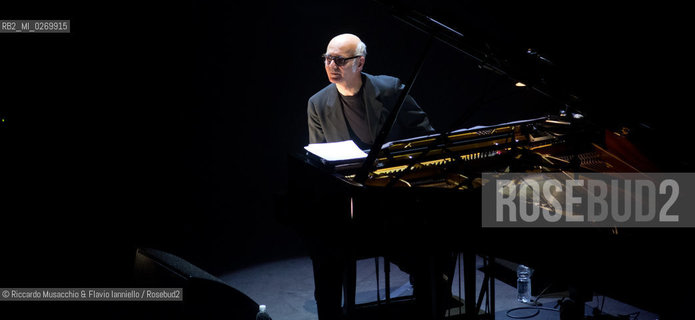 Rome, Auditorium Music Park Feb 13 2013.The italian pianist Ludovico Einaudi in concert..Tour for the new album In a Time Lapse.  ©Riccardo Musacchio & Flavio Ianniello/Rosebud2