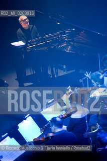 Rome, Auditorium Music Park Feb 13 2013.The italian pianist Ludovico Einaudi in concert..Tour for the new album In a Time Lapse.  ©Riccardo Musacchio & Flavio Ianniello/Rosebud2