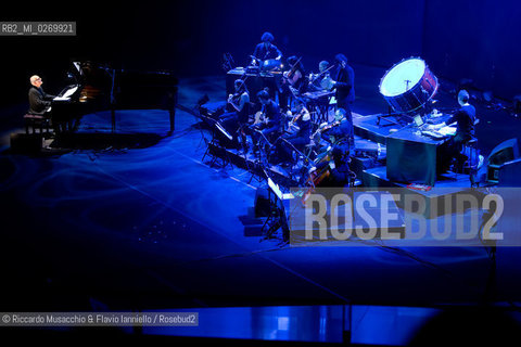 Rome, Auditorium Music Park Feb 13 2013.The italian pianist Ludovico Einaudi in concert..Tour for the new album In a Time Lapse.  ©Riccardo Musacchio & Flavio Ianniello/Rosebud2