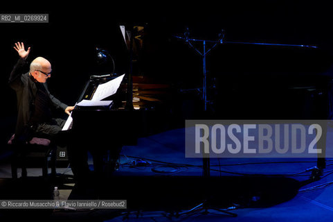 Rome, Auditorium Music Park Feb 13 2013.The italian pianist Ludovico Einaudi in concert..Tour for the new album In a Time Lapse.  ©Riccardo Musacchio & Flavio Ianniello/Rosebud2