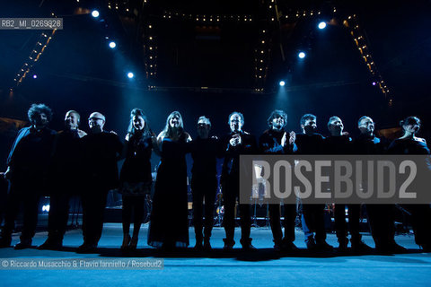 Rome, Auditorium Music Park Feb 13 2013.The italian pianist Ludovico Einaudi in concert..Tour for the new album In a Time Lapse.  ©Riccardo Musacchio & Flavio Ianniello/Rosebud2