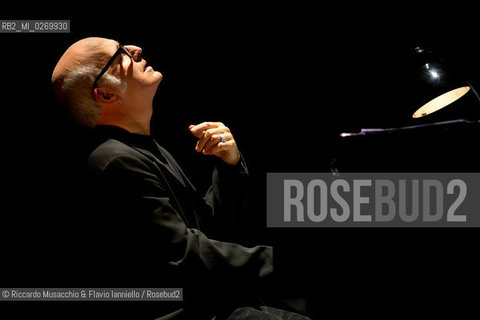 Rome, Auditorium Music Park Feb 13 2013.The italian pianist Ludovico Einaudi in concert..Tour for the new album In a Time Lapse.  ©Riccardo Musacchio & Flavio Ianniello/Rosebud2