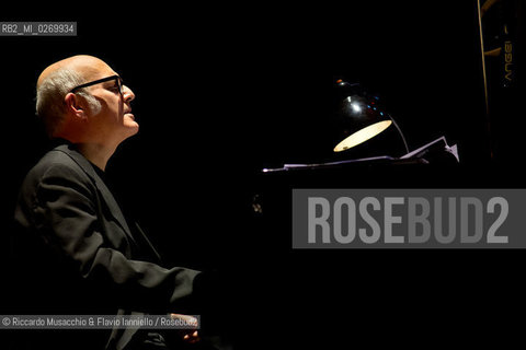Rome, Auditorium Music Park Feb 13 2013.The italian pianist Ludovico Einaudi in concert..Tour for the new album In a Time Lapse.  ©Riccardo Musacchio & Flavio Ianniello/Rosebud2