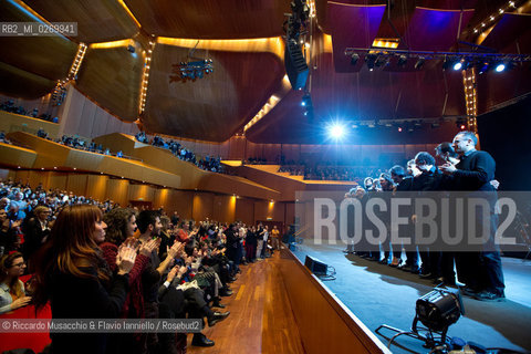 Rome, Auditorium Music Park Feb 13 2013.The italian pianist Ludovico Einaudi in concert..Tour for the new album In a Time Lapse.  ©Riccardo Musacchio & Flavio Ianniello/Rosebud2