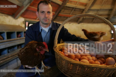 Castel Gandolfo, Rome May 20 2005 eggs from the Farm of Pontifical Villas of Castel Gandolfo the summer residence of the Pope.  ©Riccardo Musacchio & Flavio Ianniello/Rosebud2