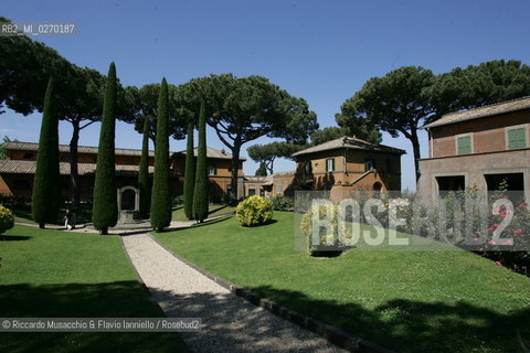 Castel Gandolfo, Rome May 20 2005 the Farm of Pontifical Villas of Castel Gandolfo the summer residence of the Pope.  ©Riccardo Musacchio & Flavio Ianniello/Rosebud2