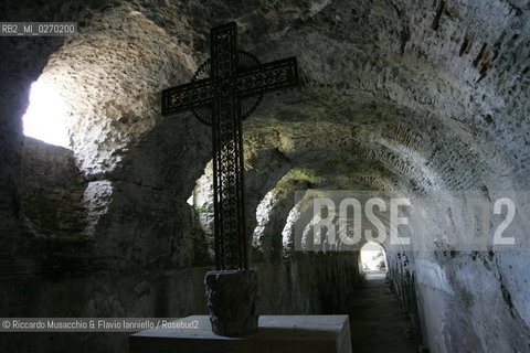 Castel Gandolfo, Rome May 20 2005 grotto under the garden of Pontifical Villas of Castel Gandolfo the summer residence of the Pope.  ©Riccardo Musacchio & Flavio Ianniello/Rosebud2