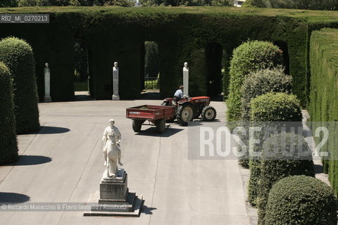 Castel Gandolfo, Rome May 20 2005 garden of Pontifical Villas of Castel Gandolfo the summer residence of the Pope.  ©Riccardo Musacchio & Flavio Ianniello/Rosebud2