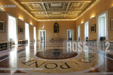 Castel Gandolfo, Rome May 20 2005 Papal Palace of Castel Gandolfo the summer residence of the Pope.  ©Riccardo Musacchio & Flavio Ianniello/Rosebud2