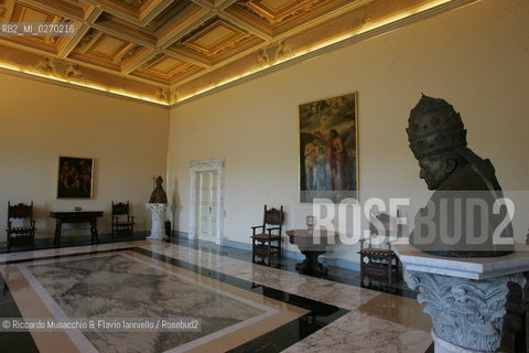 Castel Gandolfo, Rome May 20 2005 Papal Palace of Castel Gandolfo the summer residence of the Pope.  ©Riccardo Musacchio & Flavio Ianniello/Rosebud2