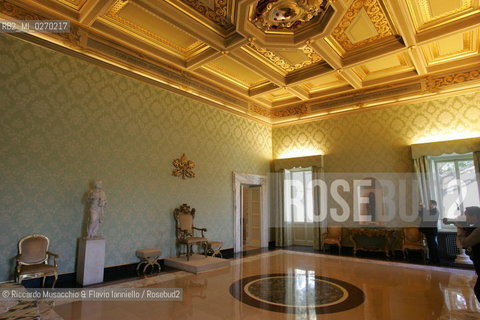 Castel Gandolfo, Rome May 20 2005 Papal Palace of Castel Gandolfo the summer residence of the Pope.  ©Riccardo Musacchio & Flavio Ianniello/Rosebud2