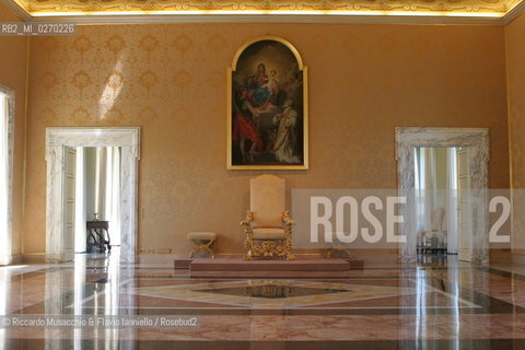 Castel Gandolfo, Rome May 20 2005 Papal Palace of Castel Gandolfo the summer residence of the Pope.  ©Riccardo Musacchio & Flavio Ianniello/Rosebud2