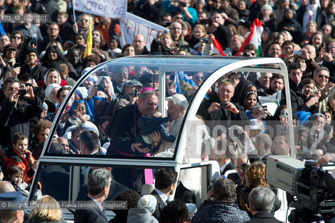 Vatican City Feb 27 2013. Pope Benedict XVI held his last Mass as pontiff at St Peters Square.  ©Riccardo Musacchio & Flavio Ianniello/Rosebud2