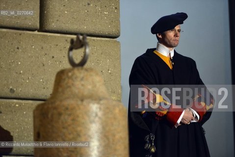 Castel Gandolfo (Rome) Feb 28 2013. The closing of the Papal Palaces doors, symbol of the end of the Pope Benedict XVIs pontificate.  ©Riccardo Musacchio & Flavio Ianniello/Rosebud2