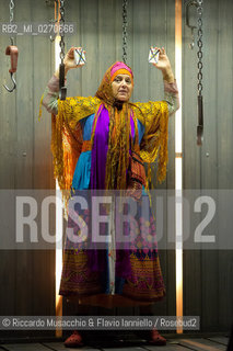 Rome Auditorium Music Park Feb 17 2013.Odin Teatret La vita cronica.Conductor Eugenio Barba with Odin Teatret ensemble.actors: Kai Bredholt, Roberta Carreri, Jan Ferslev, Elena Floris, Donald Kitt, Tage Larsen, Sofia Monsalve, Iben Nagel Rasmussen, Fausto Pro, Julia Varley.  ©Riccardo Musacchio & Flavio Ianniello/Rosebud2