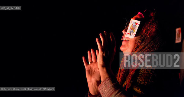 Rome Auditorium Music Park Feb 17 2013.Odin Teatret La vita cronica.Conductor Eugenio Barba with Odin Teatret ensemble.actors: Kai Bredholt, Roberta Carreri, Jan Ferslev, Elena Floris, Donald Kitt, Tage Larsen, Sofia Monsalve, Iben Nagel Rasmussen, Fausto Pro, Julia Varley.  ©Riccardo Musacchio & Flavio Ianniello/Rosebud2