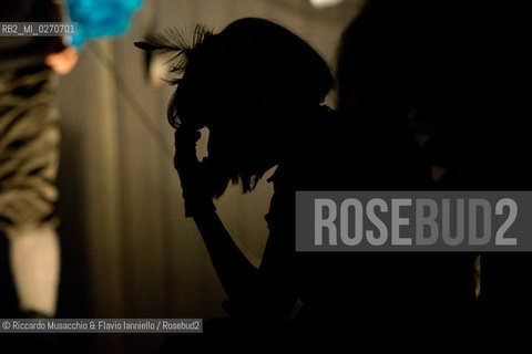 Rome Auditorium Music Park Feb 17 2013.Odin Teatret La vita cronica.Conductor Eugenio Barba with Odin Teatret ensemble.actors: Kai Bredholt, Roberta Carreri, Jan Ferslev, Elena Floris, Donald Kitt, Tage Larsen, Sofia Monsalve, Iben Nagel Rasmussen, Fausto Pro, Julia Varley.  ©Riccardo Musacchio & Flavio Ianniello/Rosebud2