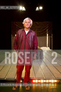 Rome, Auditorium Music Park Feb 18 2013.Portrait of Italian author and theatre director Eugenio Barba founder of the Odin Theatre and the International School of Theatre Anthropology. ©Riccardo Musacchio & Flavio Ianniello/Rosebud2
