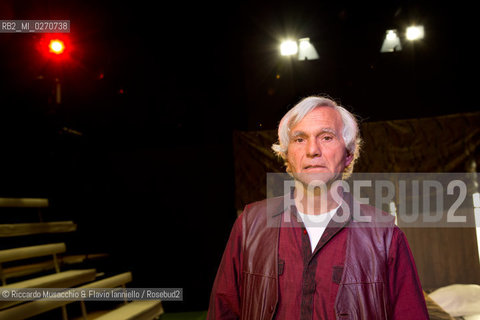 Rome, Auditorium Music Park Feb 18 2013.Portrait of Italian author and theatre director Eugenio Barba founder of the Odin Theatre and the International School of Theatre Anthropology. ©Riccardo Musacchio & Flavio Ianniello/Rosebud2