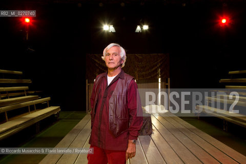Rome, Auditorium Music Park Feb 18 2013.Portrait of Italian author and theatre director Eugenio Barba founder of the Odin Theatre and the International School of Theatre Anthropology. ©Riccardo Musacchio & Flavio Ianniello/Rosebud2