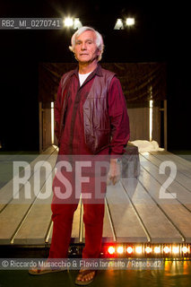 Rome, Auditorium Music Park Feb 18 2013.Portrait of Italian author and theatre director Eugenio Barba founder of the Odin Theatre and the International School of Theatre Anthropology. ©Riccardo Musacchio & Flavio Ianniello/Rosebud2