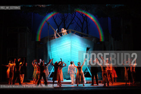Fabriano, AN 21 11 2009 .Aggiungi Un Posto a Tavola il Musical.di Garinei e Giovannini con la collaborazione.di Jaja Fiastri.Musiche di Armando Trovajoli.Coreografie di Gino Landi.Messa in Scena di Johnny Dorelli.con Gianluca Guidi, Enzo Garinei e Marisa Laurito.e con Marco Simeoli e Valentina Cenni.. ©Riccardo Musacchio & Flavio Ianniello/Rosebud2