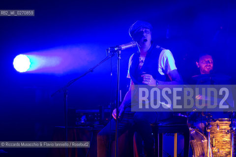 Rome, Auditorium Music Park  Feb 21 2013.The Italian rock band Negrita in concert. ©Riccardo Musacchio & Flavio Ianniello/Rosebud2