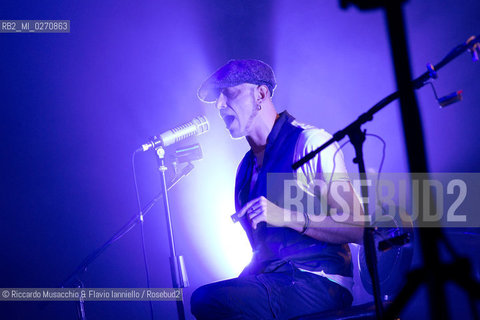 Rome, Auditorium Music Park  Feb 21 2013.The Italian rock band Negrita in concert. ©Riccardo Musacchio & Flavio Ianniello/Rosebud2