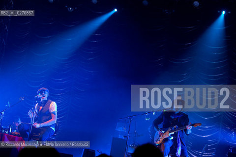 Rome, Auditorium Music Park  Feb 21 2013.The Italian rock band Negrita in concert. ©Riccardo Musacchio & Flavio Ianniello/Rosebud2