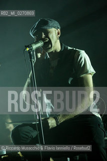 Rome, Auditorium Music Park  Feb 21 2013.The Italian rock band Negrita in concert. ©Riccardo Musacchio & Flavio Ianniello/Rosebud2