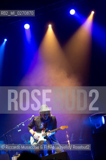 Rome, Auditorium Music Park  Feb 21 2013.The Italian rock band Negrita in concert. ©Riccardo Musacchio & Flavio Ianniello/Rosebud2