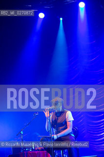 Rome, Auditorium Music Park  Feb 21 2013.The Italian rock band Negrita in concert. ©Riccardo Musacchio & Flavio Ianniello/Rosebud2