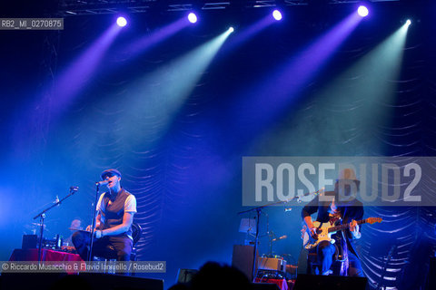 Rome, Auditorium Music Park  Feb 21 2013.The Italian rock band Negrita in concert. ©Riccardo Musacchio & Flavio Ianniello/Rosebud2