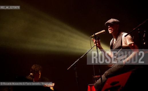 Rome, Auditorium Music Park  Feb 21 2013.The Italian rock band Negrita in concert. ©Riccardo Musacchio & Flavio Ianniello/Rosebud2