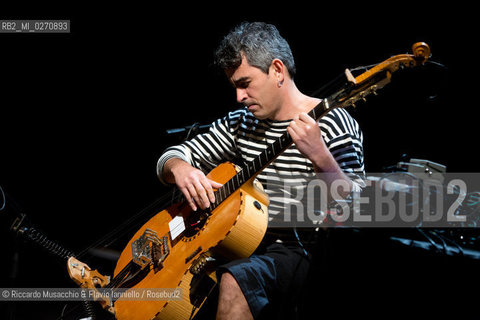 Rome, Auditorium Music Park Mar 02 2013.Antonello Salis: accordion, piano.Paolo Angeli sardinian guitar. ©Riccardo Musacchio & Flavio Ianniello/Rosebud2