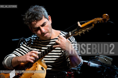 Rome, Auditorium Music Park Mar 02 2013.Antonello Salis: accordion, piano.Paolo Angeli sardinian guitar. ©Riccardo Musacchio & Flavio Ianniello/Rosebud2