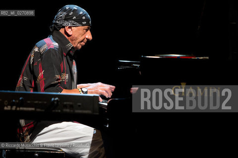 Rome, Auditorium Music Park Mar 02 2013.Antonello Salis: accordion, piano.Paolo Angeli sardinian guitar. ©Riccardo Musacchio & Flavio Ianniello/Rosebud2