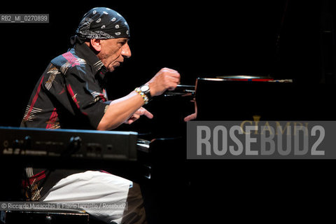 Rome, Auditorium Music Park Mar 02 2013.Antonello Salis: accordion, piano.Paolo Angeli sardinian guitar. ©Riccardo Musacchio & Flavio Ianniello/Rosebud2