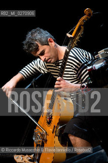 Rome, Auditorium Music Park Mar 02 2013.Antonello Salis: accordion, piano.Paolo Angeli sardinian guitar. ©Riccardo Musacchio & Flavio Ianniello/Rosebud2