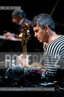 Rome, Auditorium Music Park Mar 02 2013.Antonello Salis: accordion, piano.Paolo Angeli sardinian guitar. ©Riccardo Musacchio & Flavio Ianniello/Rosebud2