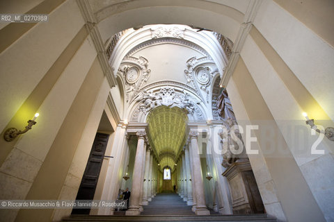 Città del Vaticano 09 03 2013.Visita nella Cappella Sistina in attesa del Conclave..Nella foto: lingresso dal Portone di bronzo. ©Riccardo Musacchio & Flavio Ianniello/Rosebud2